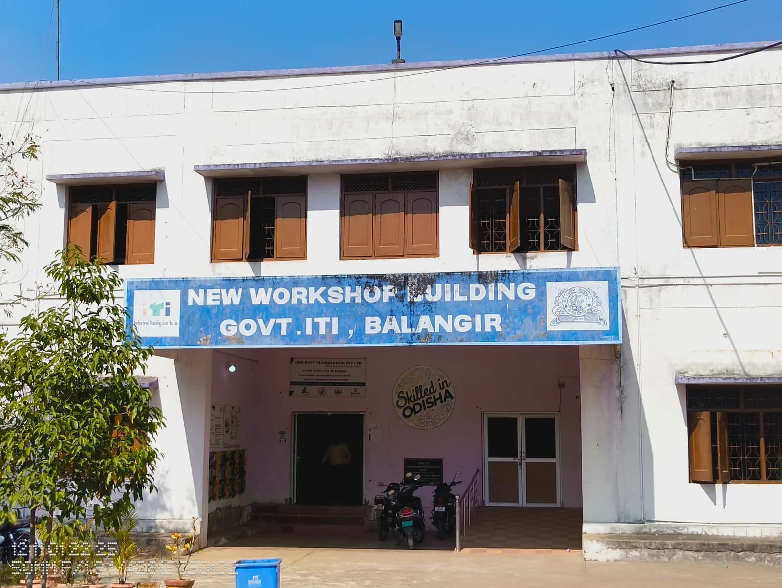 State of the art new workshop building complex at ITI Bolangir